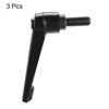 TA-VIGOR 3Pcs Adjustable Clamping Lever Handles, M10 x 25mm Locking