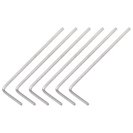 DMiotech 6 Pack 1.3mm Hex Key Wrench, L Shaped Arm for 3D Printer Kits Repairing