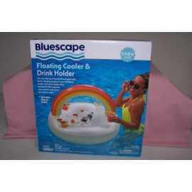 Bluescape Floating Cooler & Drink Holder NEW in Box 2' 8" Wide w/ 1 Repair Patch