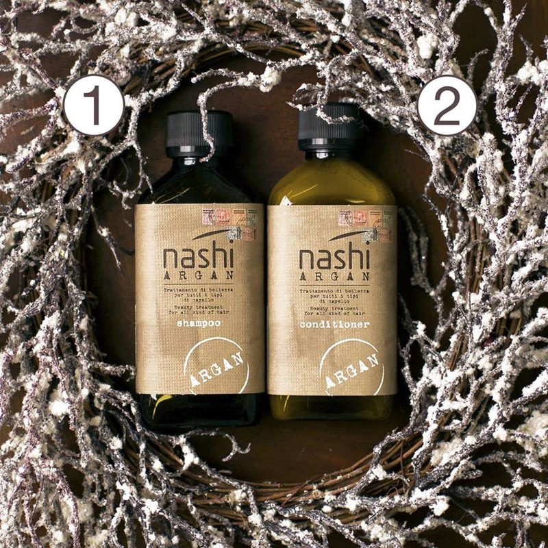 Nashi Argan Hair Care Combo (Shampoo 200ml + Conditioner 200