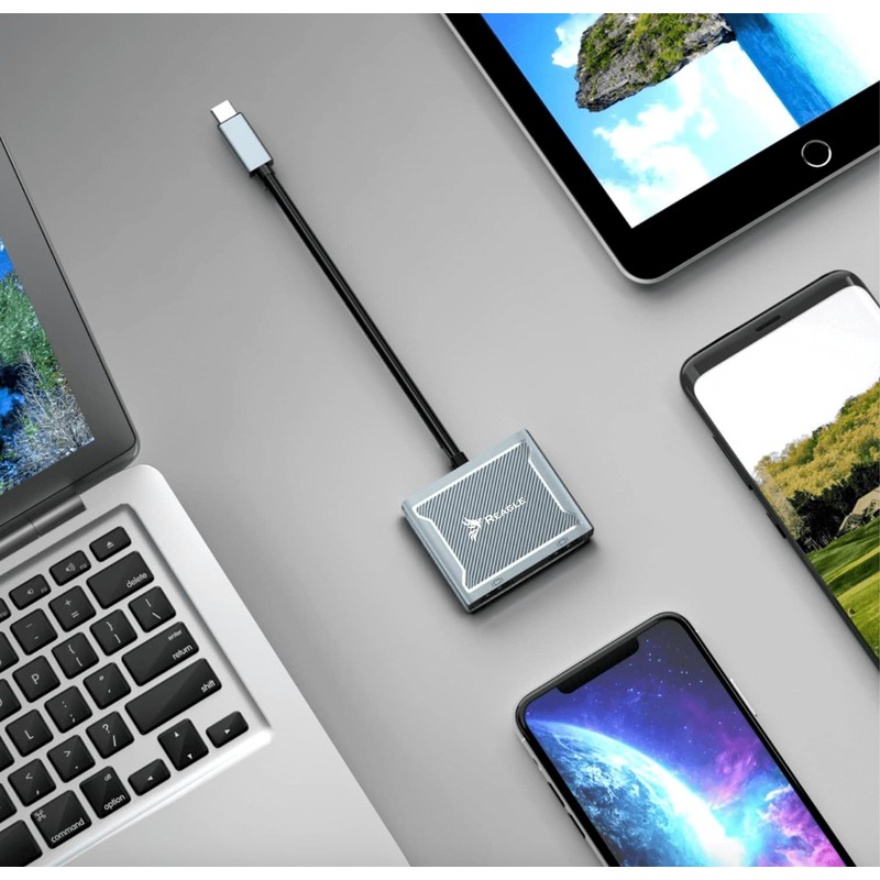 Reagle USB-C HUB Adapter - Dual HDMI 4K, 100W PD,
