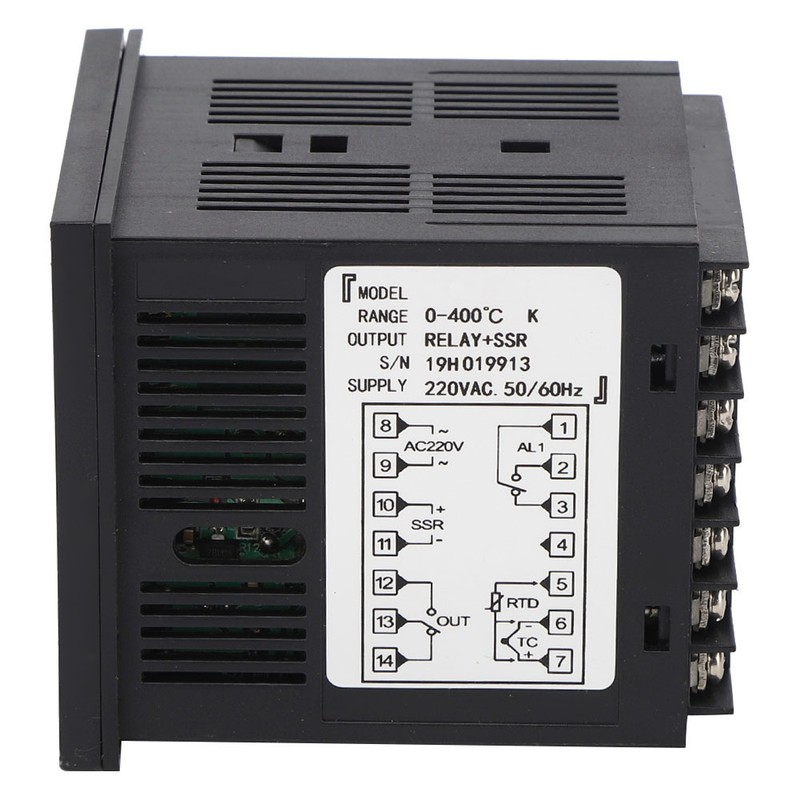Intelligent Control Temperature Controller Digital PID RELAySSR Output 0-400℃ AC220V