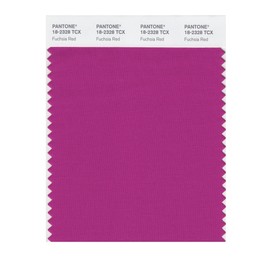 PANTONE Smart 18-2328X Color Swatch Card, Fuchsia Red