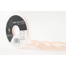 Berisfords Ribbon, Peach, 7 mm