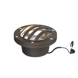 GOODSMANN Low Voltage Landscape Lights LED Well Lights 4W 12V 200 Lumens In-Ground Lights 2800K Warm White with Cable Connector Outdoor Lights for Deck, Step, Garden Lights