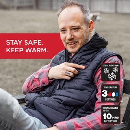 Radians Men's Standard Heated Apparel, Black