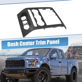 uxcell Front Dash Radio Bezel Center Trim Panel Cover for Ford F-150 2004 2005 2006 2007 2008 No.68414-ED50C Dash Panel Cover Bezel Trim