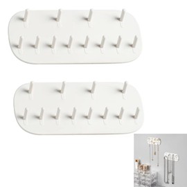 BOBOZHONG Halskettenaufhänger,2 Stück Halskettenhalter Wandmontage Selbstklebender Halskette Kleiderbügel Schmuckhalter für Wand,Aufbewahrung Schmuck Organizer Geschenk für Mädchen Frauen