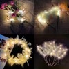 Christmas & New Year Festive Headbands for Girls - Night Market Feather Accessories Student Glowing Star Dai Lu Rabbit Ears 5ea