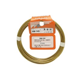 Wake Sangyo Brass Wire #16x10m Binding Outdoor Craft HW-145