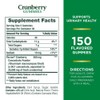 Nature's Bounty Cranberry Gummies, Urinary Tract Support, 500 mg, Cran-Raspberry
