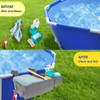 WADY Poolside Storage Baskets with Cup Holders, Above Ground Pool