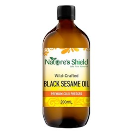 Nature's Shield Wild Crafted Black Sesame Oil 200 ml