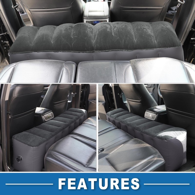 A ABSOPRO Sleeping Mat for Car Mattress Bedding Comfortable Rear
