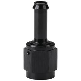 Podavelle 4AN Female to 1/4 Barb Hose Fitting Adapter Straight Swivel Aluminum Black