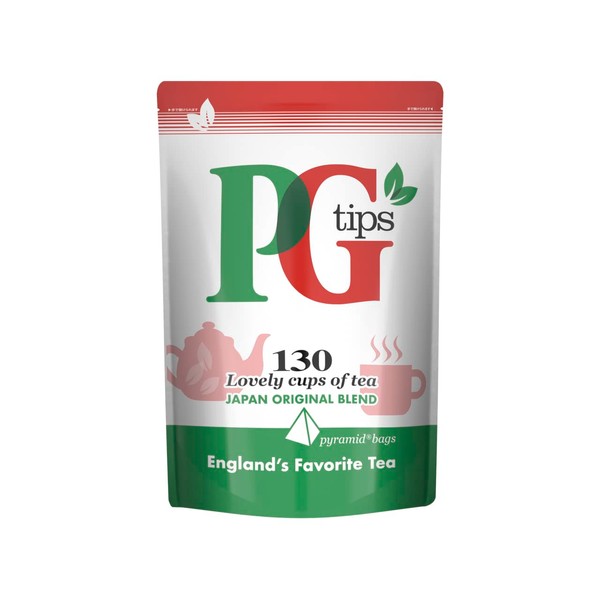 Lipton PG Tips Tea Pyramid Tea Bags, 130 Bags