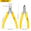 KATA 5.5 Inch Stainless Steel Wire Cutter Micro Flush Cutters,