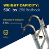 Tie Down 2-Pack Heavy Duty Zinc Plated Steel Ladder Roof