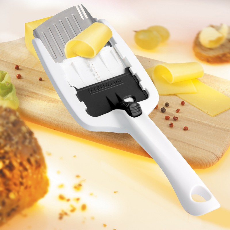 Fackelmann ARCADALINA Cheese Slicer, Stainless Steel Cheese Slicer, Parmesan Slicer