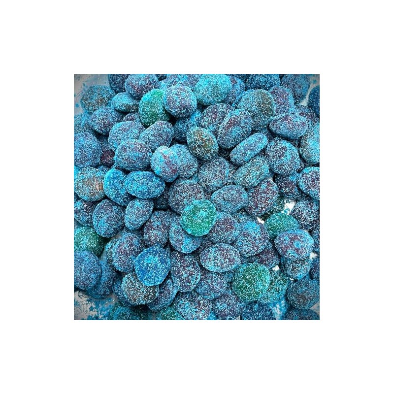11 OZ - Sour Blue Raspberry Gushers Extremely Sour, Best