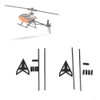 Support Bar Set Replacment Fits for Wltoys V950 RC Airplanes