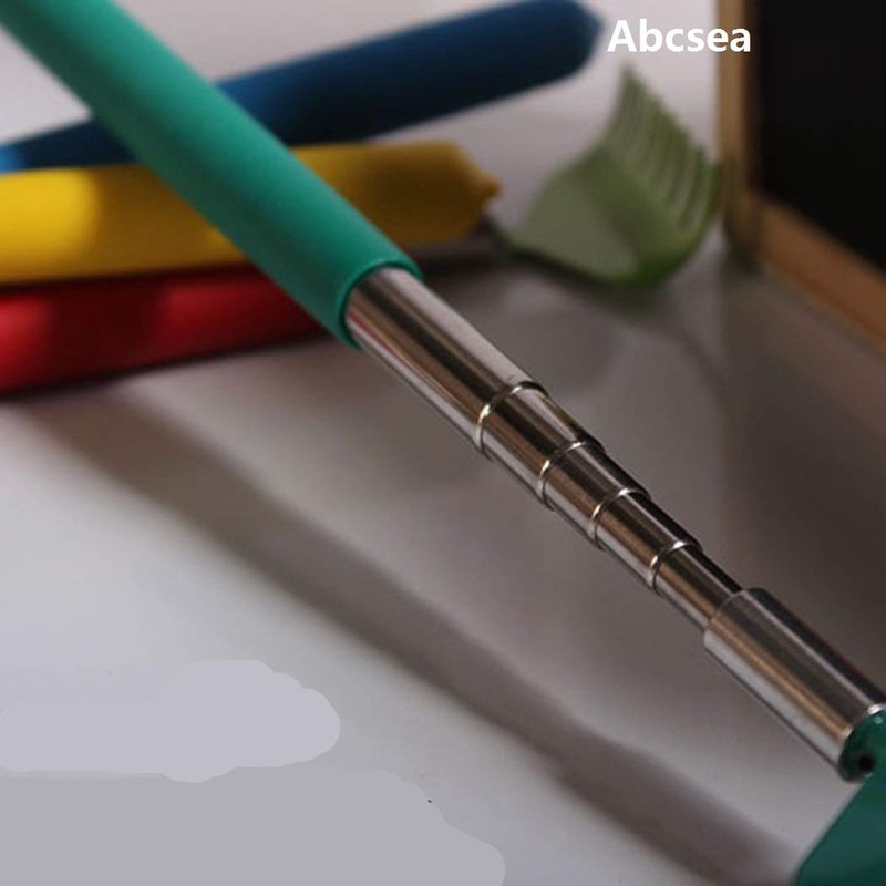 Abcsea Telescope Stainless Steel Back Scratcher Scratch Hand Back Scratcher