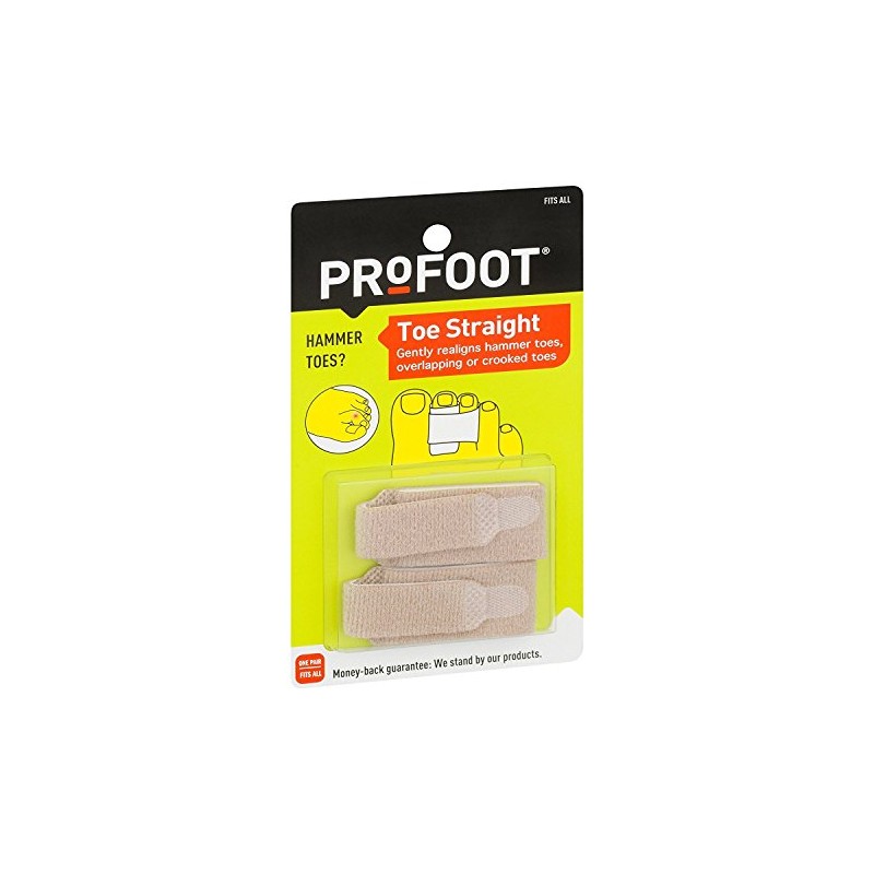 ProFoot Toe Straight Hammertoe Wrap 1 pair (Pack of 4)