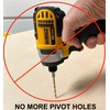Jasper M350 Blemish-Free Pivot Plate – Router Circle Jig Accessory