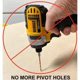 Jasper M350 Blemish-Free Pivot Plate – Router Circle Jig Accessory for Perfect Circular Discs & Tabletops – No Pivot Hole Needed – Fits All Jasper Circle Cutting Guides