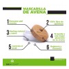 Mascarilla Facial De Avena Tratamiento Piel Madura Beohemp