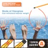 Zilipex 15ft Pool Safety Hook for Poles, Pool Rescue Hook,