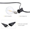 Tomshine AC 220V-240V 21.33ft E12 Base G40 LED Fairy String