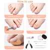 106pcs Ingrown Toenail Corrector Kit, Toenail Correction Strips Tape Ingrown