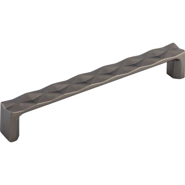Top Knobs TK563AG Quilted Pull 6 5/16" (c-c) Ash Gray