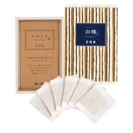 Nihon Kodo Kayuragi Sandalwood Business Card Paulownia Box 6 Bars (x 1)