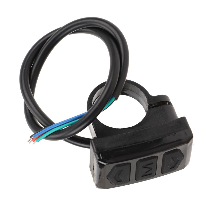 Electric Bike Display Switch Slip Resistant Ergonomic Sensitive Electric Bicycle