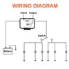 Weasch 12VDC Adjustable Prong Flasher Replacement Compatible, with LED Electronic