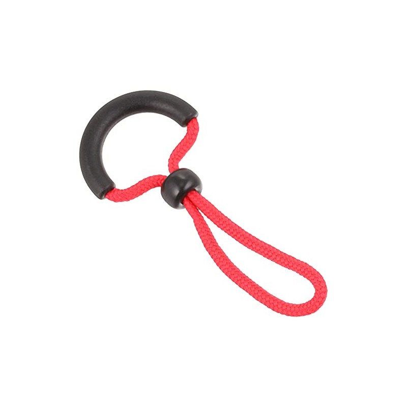 ROUGH & ROAD Fastener Hook Quick Open Zip Tab, Red,