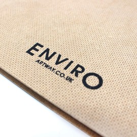 Artway Enviro Spiral Bound Black Card A4 Sketchbook. 30 Pages/60 Sides of Heavyweight Recycled 270gsm Black Paper / Card