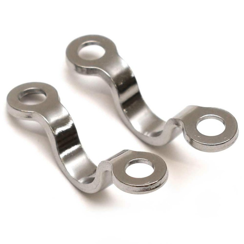 Footman Loops 7165900 | Stainless Steel 1 3/4 x 1/2
