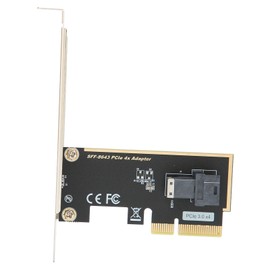 PCIE X4 to U.2 Adapter Card SFF-8643 Mini SAS HD 36Pin Female PCIE Adapter Card for Conventional Desktop