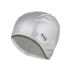 Fashy PU Lycra Swim Cap - Silber
