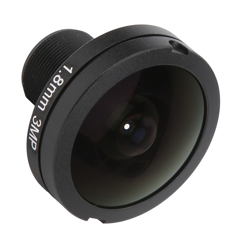Camera Fisheye Lens 3MP 180° 1.8mm Optical Focal Length M12x0.5
