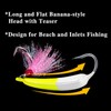 Odoor Fan 5 Pack Fishing Jig Heads, Swimbait Jigs Pompano