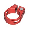 sourcing map Bike Seat Post Clamp 28.6mm Clip Aluminum Alloy
