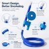Full Dry Snorkel Mask for Adults – Comfortable Breathing Tube