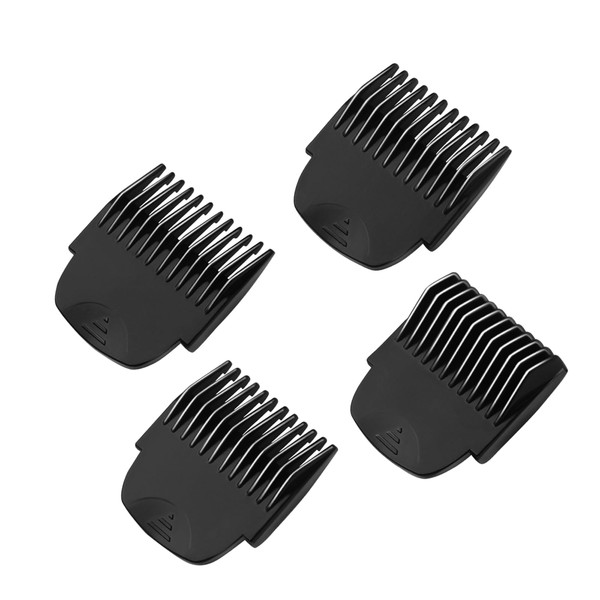 CR8GR8 Professional Guide Comb Fit Cutting Guider for Manscaped 4.0,4 Pack 8 Cutting Lengths from 1/8"-1/2" Inch Fit The Lawn Mower 4.0 Groin Hair Trimmer