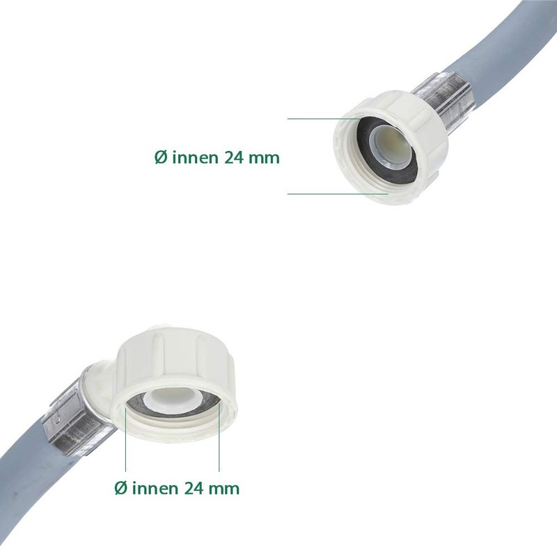 Kenekos - 1.5 m inlet hose for washing machine dishwasher