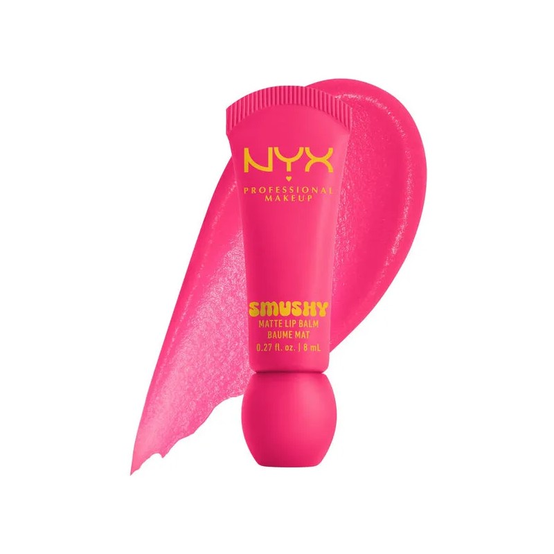 NYX PMU Smushy Matte Lip Balm, Bálsamo labial efecto matte