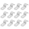 PATIKIL Saddle Band 10mm Inner Diameter 1 Hole Pipe Fixing